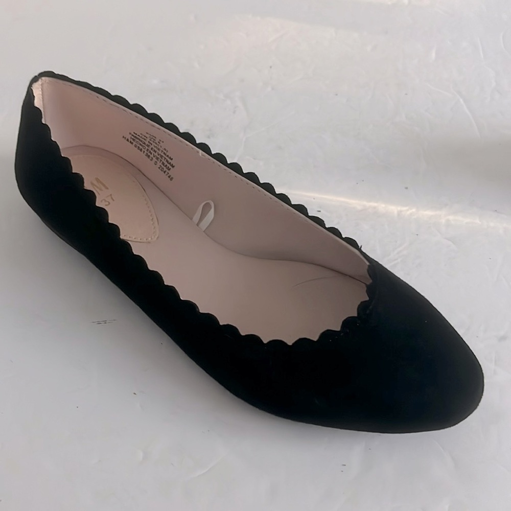 H&M Shoes Women’s Mary Jane Ballerina Flat Slip On Shoes Size 6 NEW